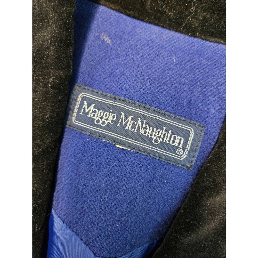 Maggie Mcnaughton Purple Wool Blazer Womens Size 18 Vintage 90's - Picture 6 of 8
